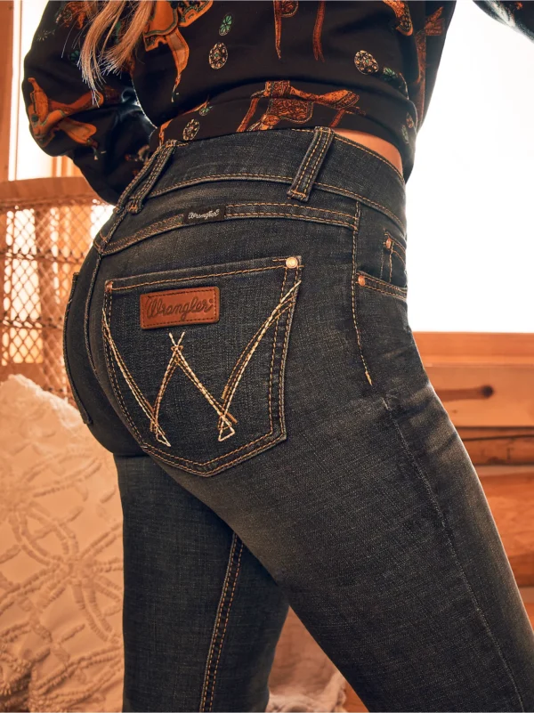 Women's Wrangler Retro® Mae Mid Rise Bootcut Jean - Image 2