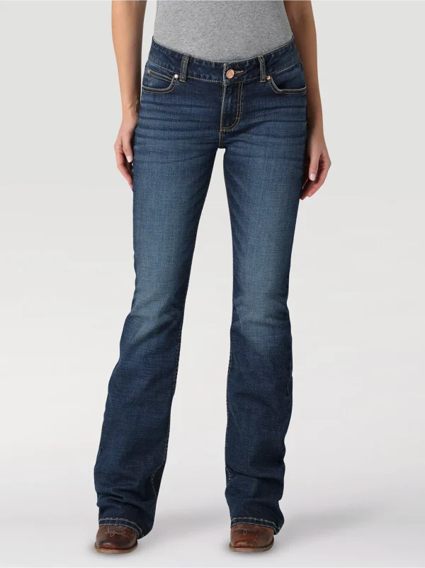 Women's Wrangler Retro® Mae Mid Rise Bootcut Jean - Image 3