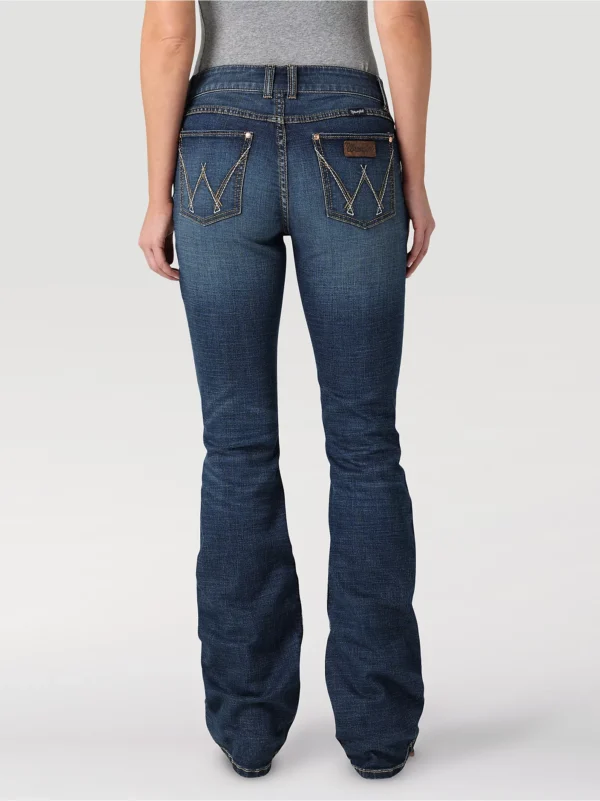 Women's Wrangler Retro® Mae Mid Rise Bootcut Jean - Image 4