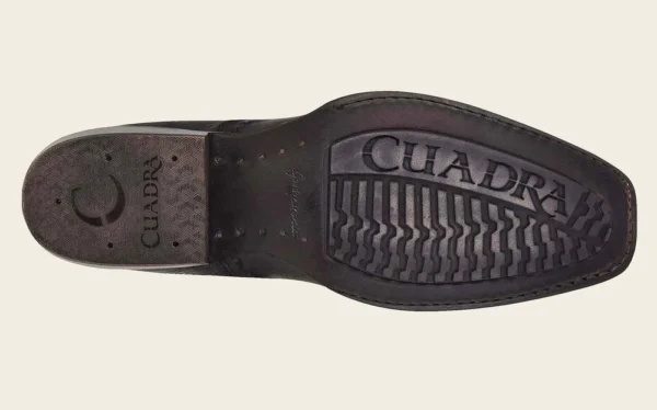 Urban engraved brown boot - Image 7