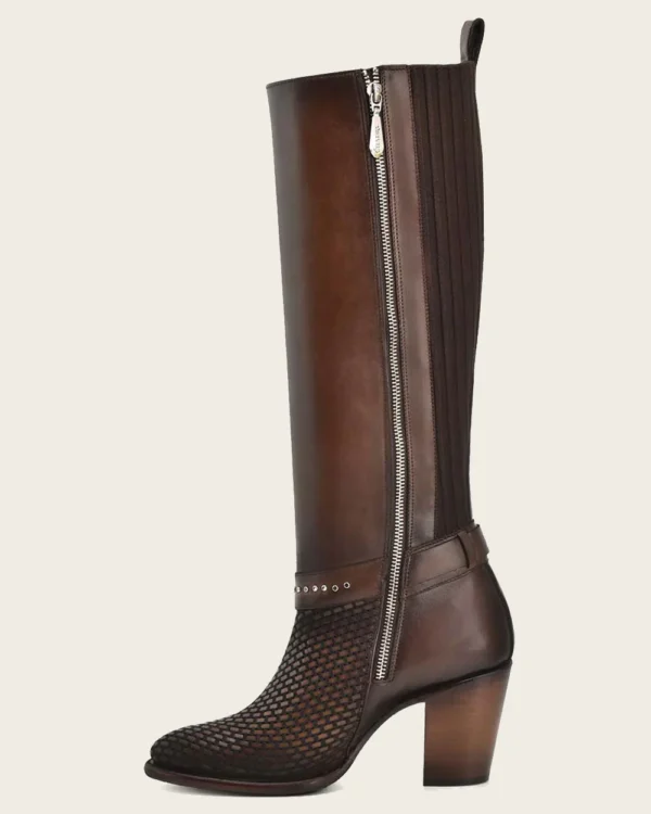 Tall stylish honey boot - Image 3