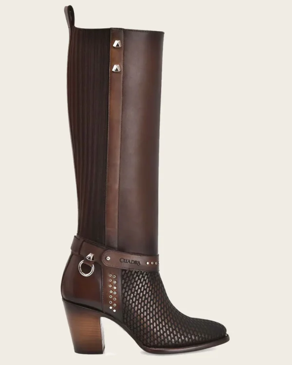 Tall stylish honey boot - Image 4