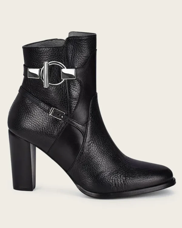 Ankle black deer bootie - Image 4