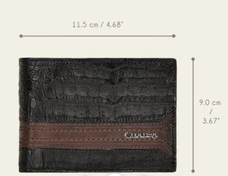 Genuine fuscus leather wallet - Image 2