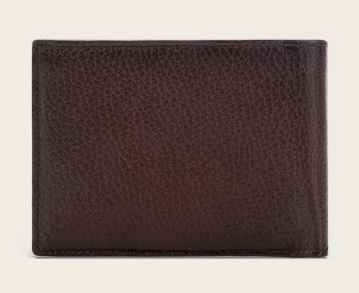 Handmade brown leather bifold wallet - Image 4