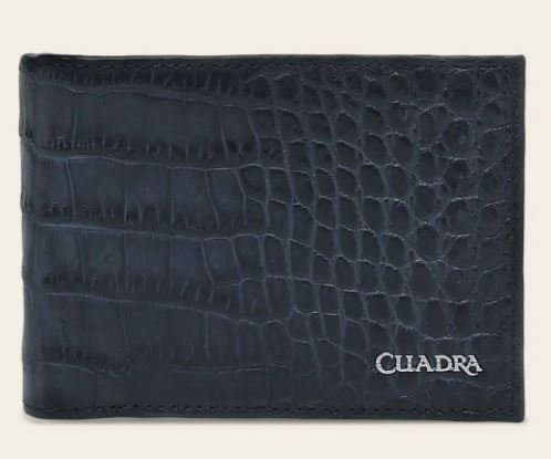 Genuine alligator leather wallet for men