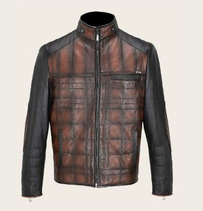 Brown Hand-Shaded Jacket