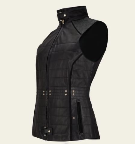 Women's vest in stingray skin - Image 3