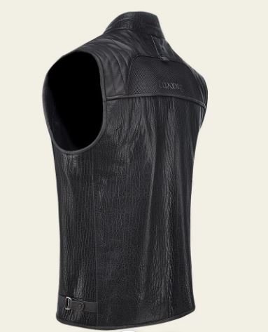 Men’s Genuine Sheepskin Leather Waistcoat - Image 2