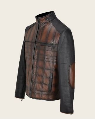 Brown Hand-Shaded Jacket - Image 3