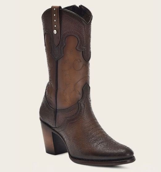 Brown Leather Western Boot
