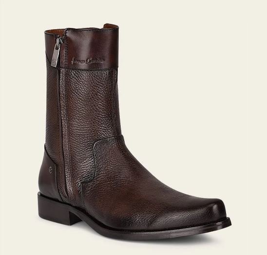 Men’s dress boot in genuine deerskin
