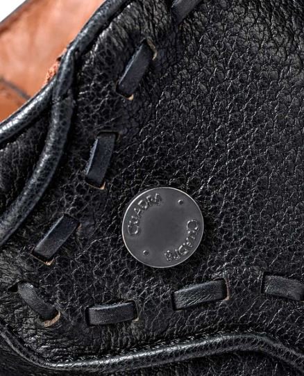 Urban engraved dark brown bovine boot - Image 7