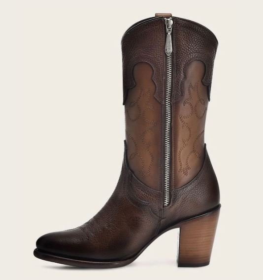 Brown Leather Western Boot - Image 2
