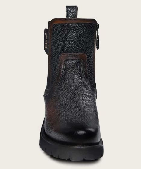 Urban bright finish black boot - Image 3