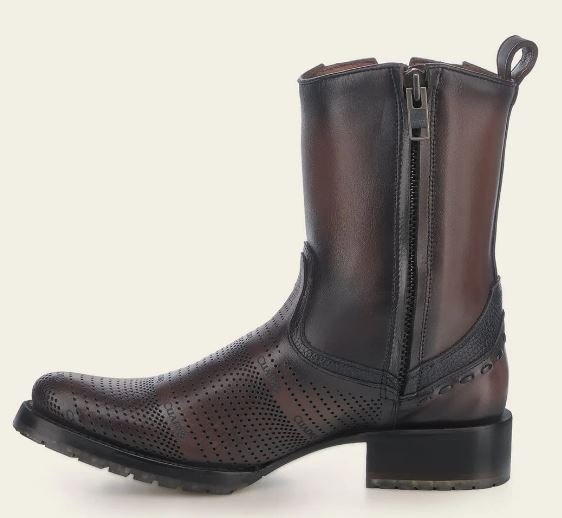 Men's urban ankle boot in genuine leather - Image 2