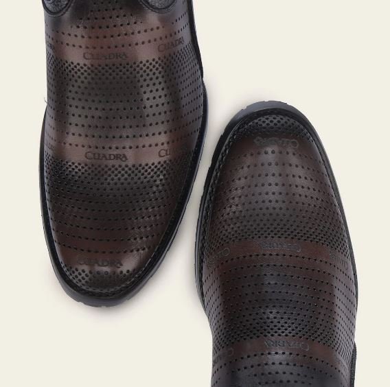 Men's urban ankle boot in genuine leather - Image 6