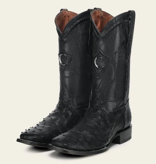 Traditional Orígenes boot in genuine ostrich leather for men - Image 7