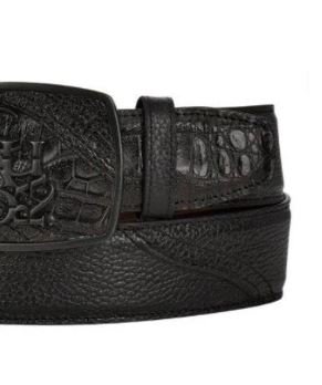Cuadra Black Fuscus Belly Leather Belt - Image 2