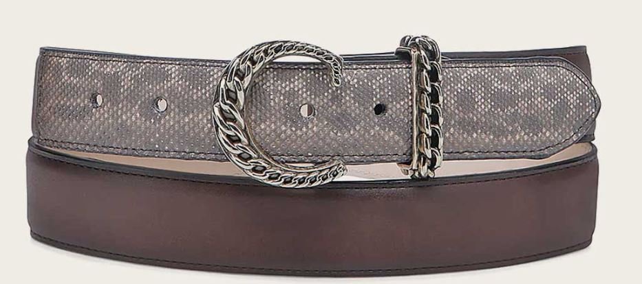 Grey natural belt