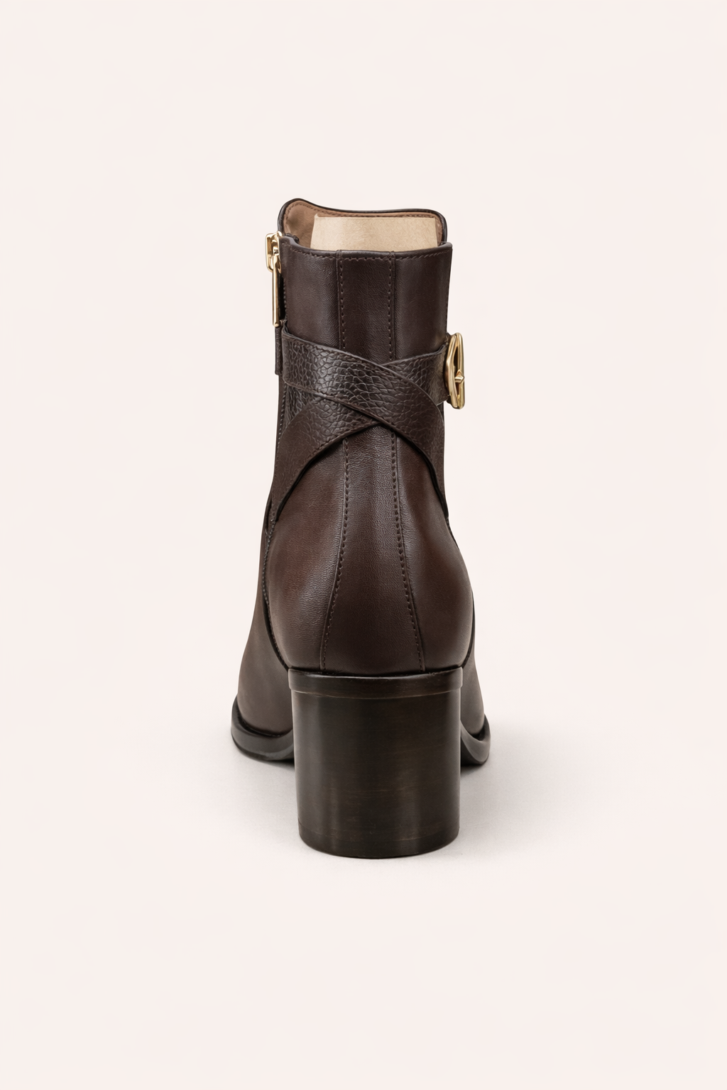 Women’s Formal Deerskin Leather Ankle Boot - Image 3