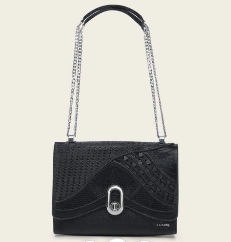 Genuine stingray leather shoulder bag for women