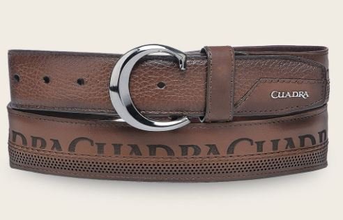 Men’s Casual Belt in Genuine Deerskin Leather