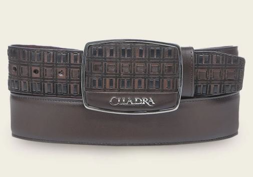 Genuine leather belt for men