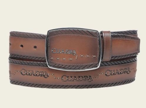 Genuine leather belt for men