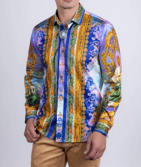 Orchard Rhinestone Long Sleeve Shirt SAN JUDAS