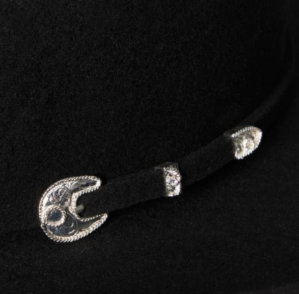 Corral 4X Cowboy Hat Black - Image 6
