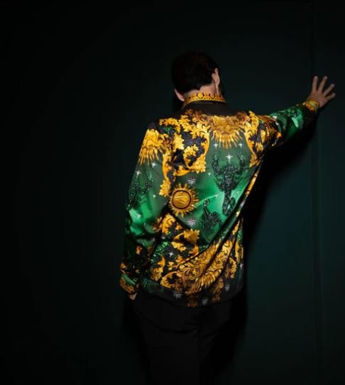 Cogent Approach Rhinestone Long Sleeve Shirt SCORPION - Image 6