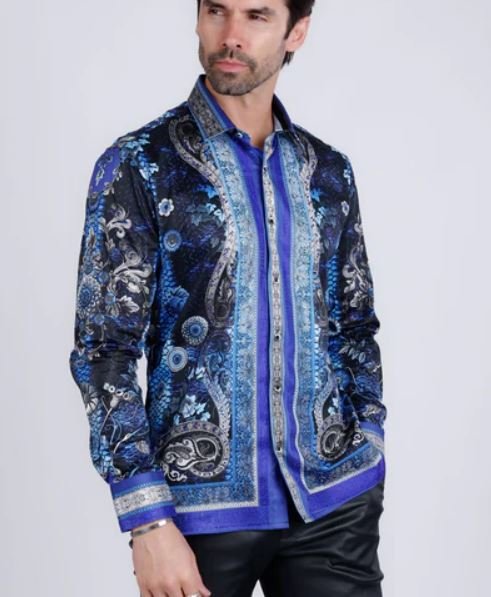 Lively Fancy Rhinestone Long Sleeve Shirt