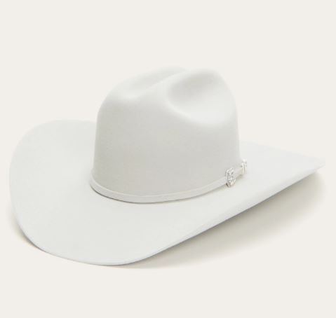 STETSON Skyline 6X Cowboy Hat Silver Grey