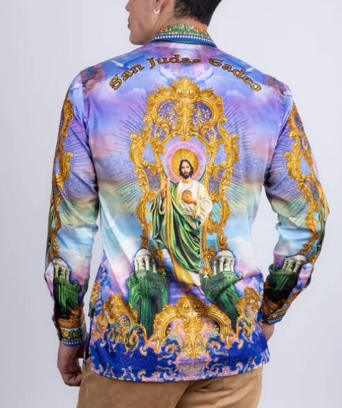 Orchard Rhinestone Long Sleeve Shirt SAN JUDAS - Image 3