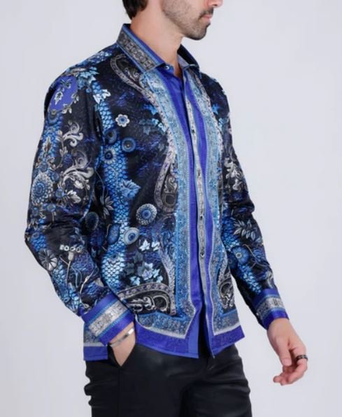 Lively Fancy Rhinestone Long Sleeve Shirt - Image 3