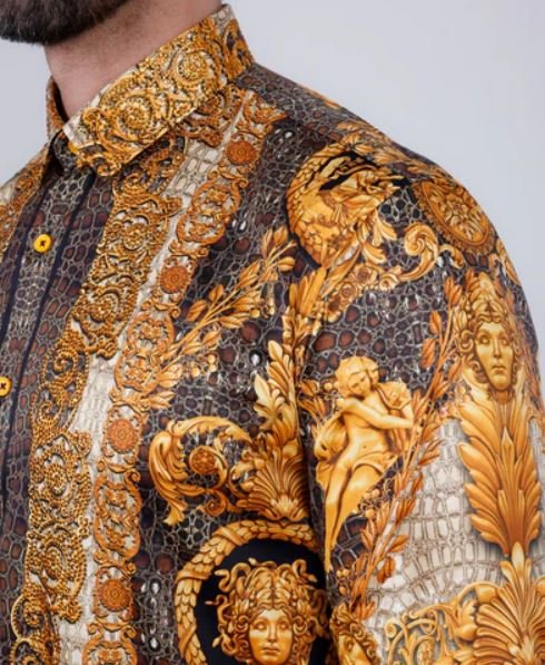 Flarefrock Rhinestone Long Sleeve Shirt - Image 5