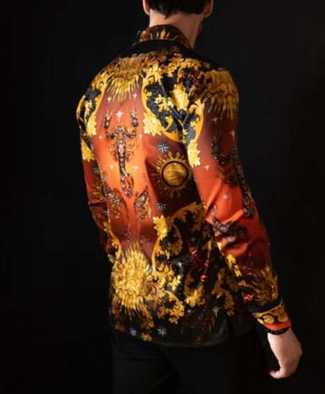 Cogent Approach Rhinestone Long Sleeve Shirt - Image 9