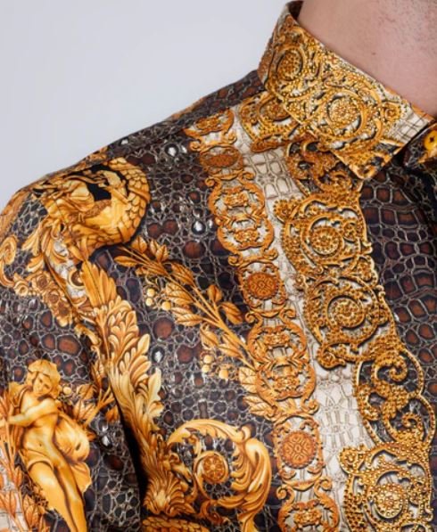 Flarefrock Rhinestone Long Sleeve Shirt - Image 6