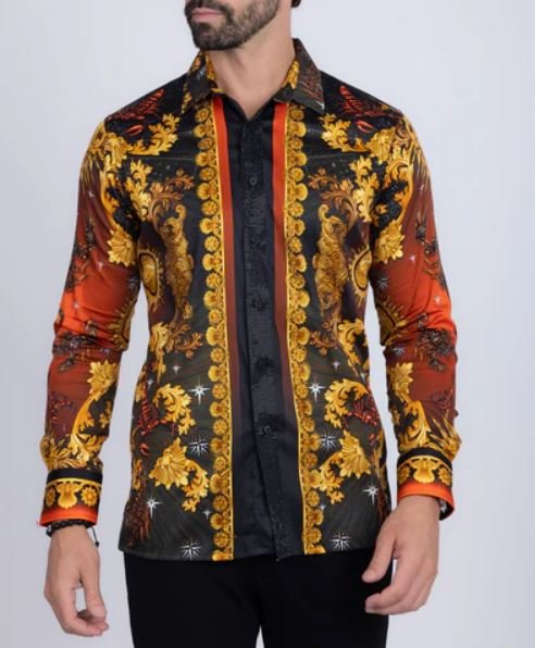 Cogent Approach Rhinestone Long Sleeve Shirt