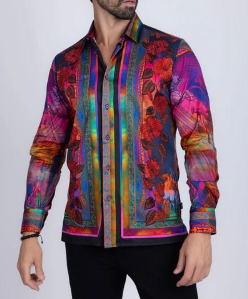 Squinting Dash Stone Long Sleeve Shirt