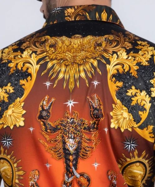 Cogent Approach Rhinestone Long Sleeve Shirt - Image 5