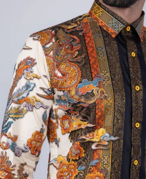 Flitstitch Rhinestone Long Sleeve Shirt - Image 6