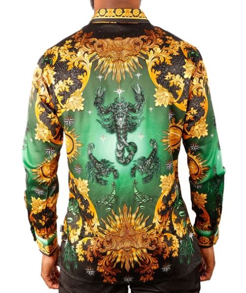 Cogent Approach Rhinestone Long Sleeve Shirt SCORPION - Image 3