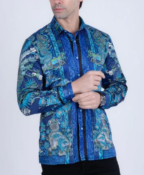 Flitstitch Rhinestone Long Sleeve Shirt