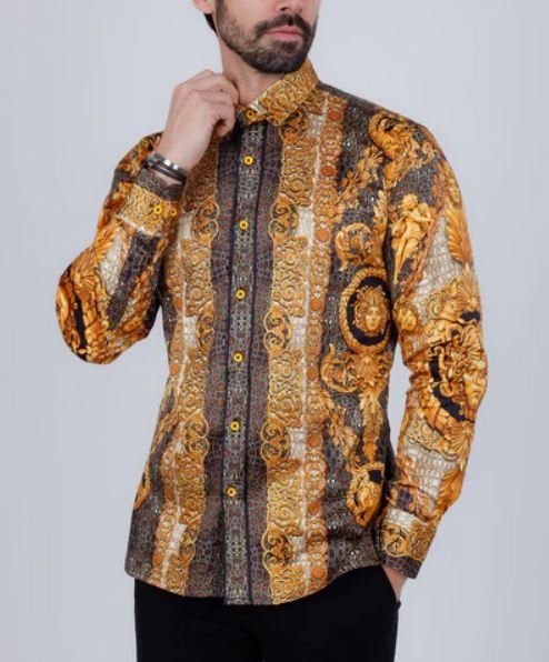 Flarefrock Rhinestone Long Sleeve Shirt - Image 8