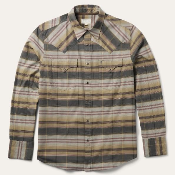 Serape Plaid Western Shirt