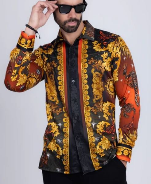 Cogent Approach Rhinestone Long Sleeve Shirt - Image 2