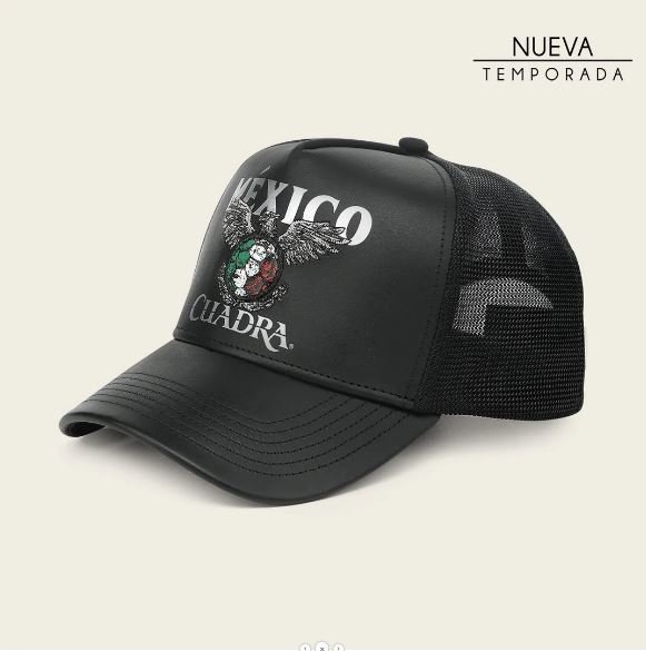 Cuadra Men’s Limited Edition 2026 Cap Mexico Color Black
